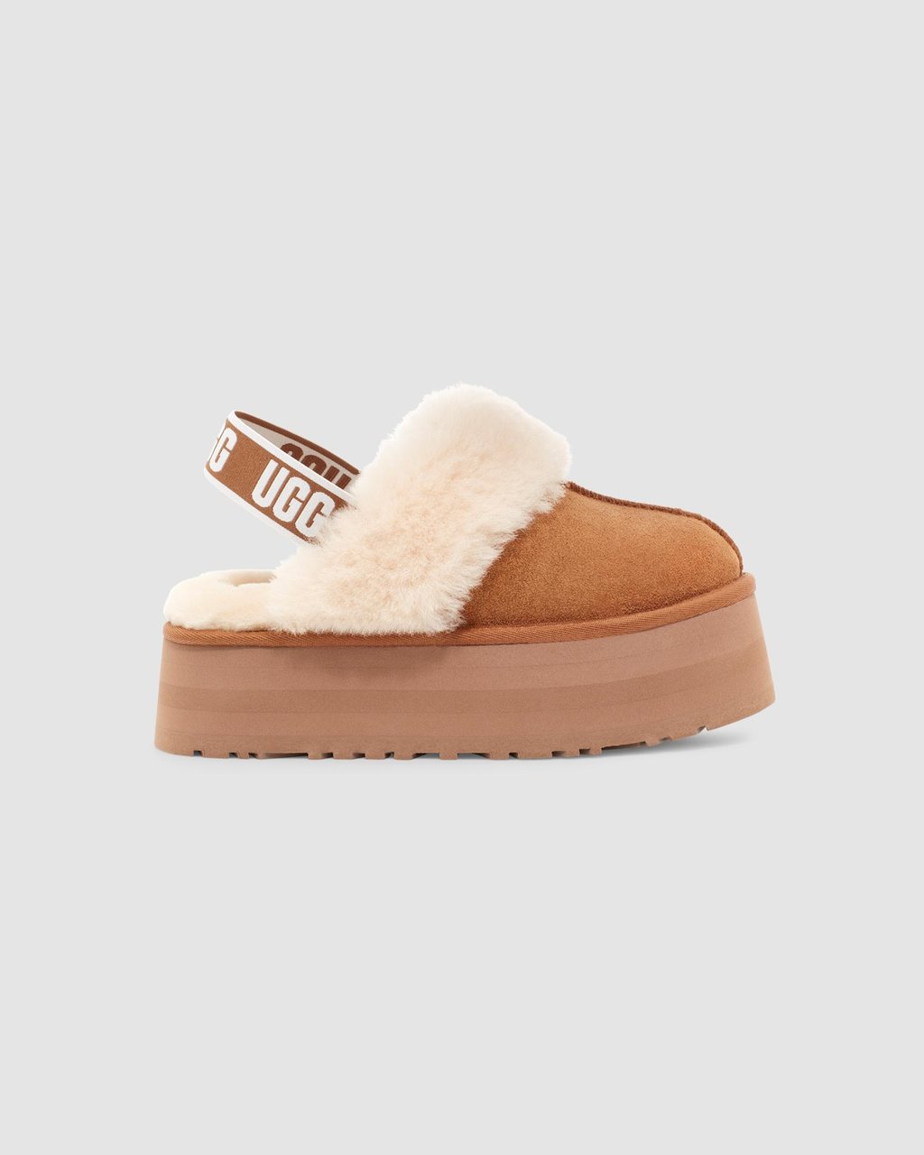 UGG FUNKETTE CHESTNUT COLOR