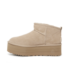 UGG MINI PLATFORM ULTRA SAND COLOR