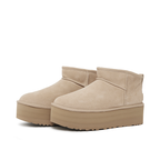 UGG MINI PLATFORM ULTRA SAND COLOR