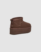 UGG MINI PLATFORM ULTRA DUSTED COCOA COLOR