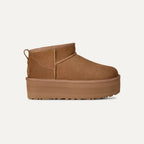 UGG MINI PLATFORM ULTRA CHESTNUT COLOR