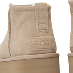 UGG MINI PLATFORM ULTRA SAND COLOR