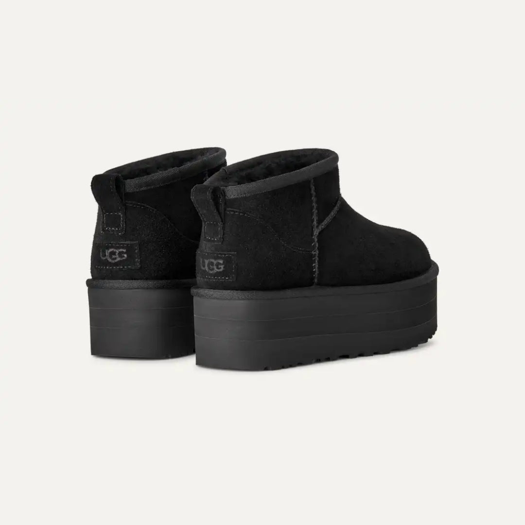 UGG MINI PLATFORM ULTRA BLACK COLOR
