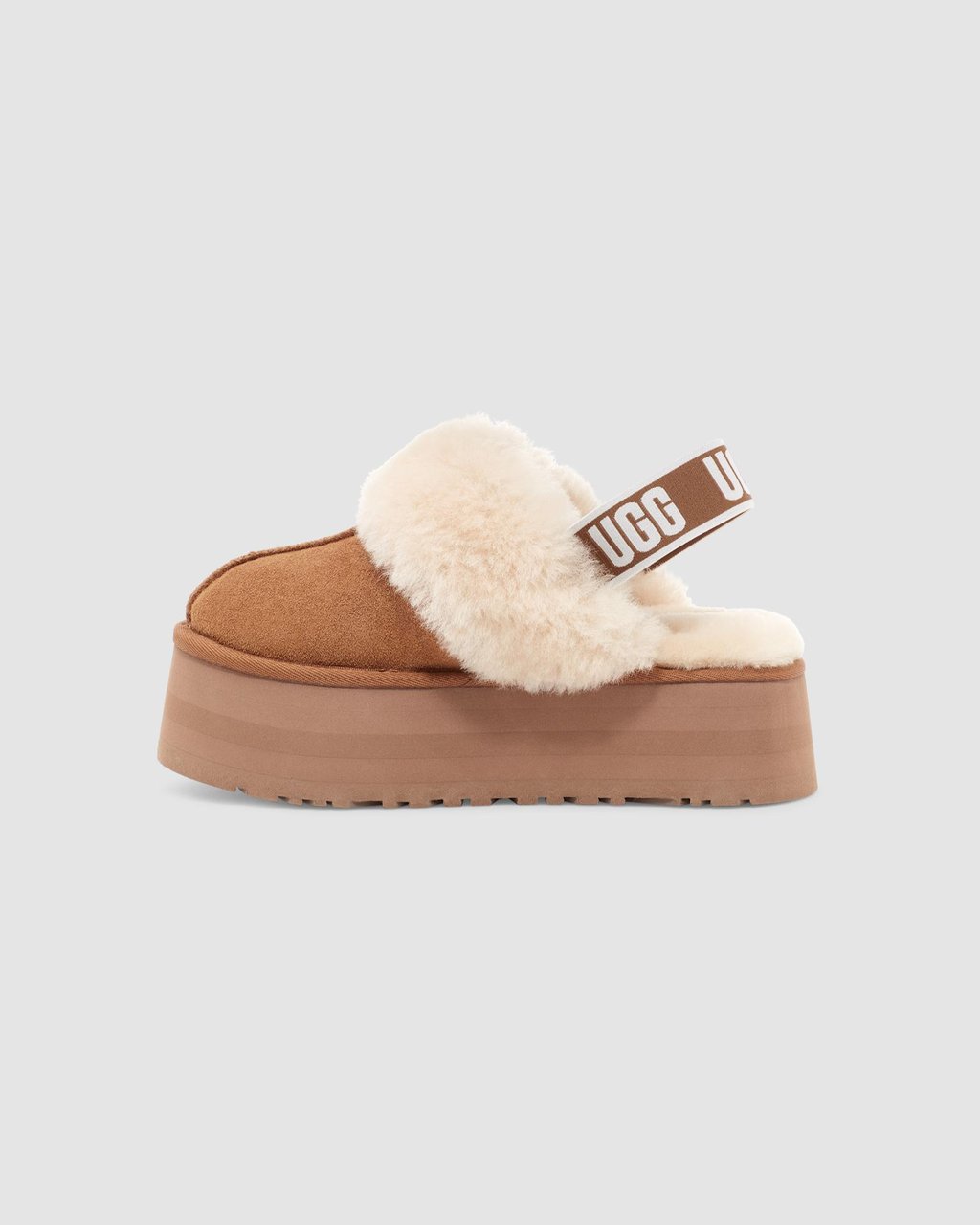 UGG FUNKETTE CHESTNUT COLOR